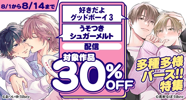 【【電子】好きだよグッドボーイ 3/うそつきシュガーメルト 配信 多種多様バース特集 30%OFFCP】