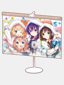 メロンブックス ご注文はうさぎですか？ 10th Anniversary FAIR スタンドタペストリー D