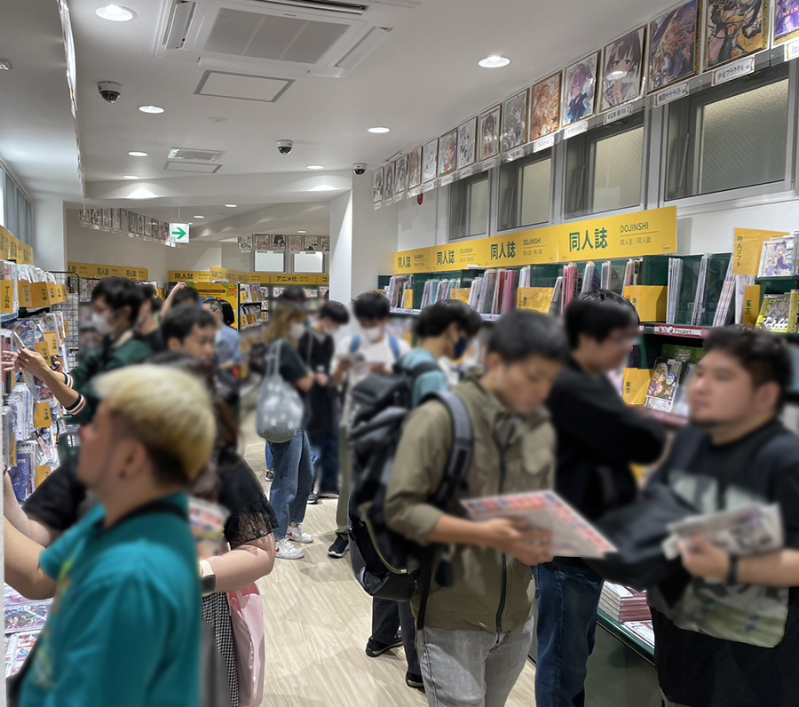 店内混雑②